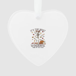 Ihr wunderbarster tanzender Skelett-Halloween-Hexe Ornament