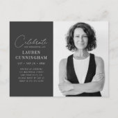 Ihr wunderschönes Leben Modernes Foto Einladungspostkarte (Vorderseite)