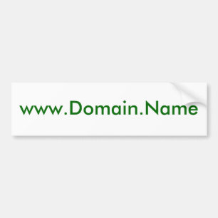 Ihr www.Domain.Na ich Entwurf hier Autoaufkleber