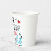 Ihr zukünftiger Mister richtig Pappbecher (Links)