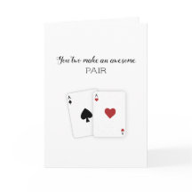 "Ihr zwei macht ein phantastisches Paar" Poker Cou