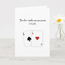 "Ihr zwei seid ein großartiges Paar" Poker Pärchen