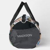 IHRE 15 Fotos und Name Custom Duffle Bag (Rechts)