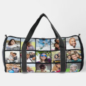 IHRE 15 Fotos und Name Custom Duffle Bag (Rückseite)