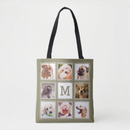 IHRE 16 FOTOS & MONOGRAMM-Taschen Tasche