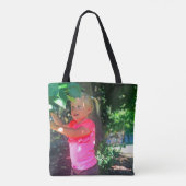 Ihre 2 Foto Personalisierten Tragetaschen, Full Pr Tasche (Rückseite)