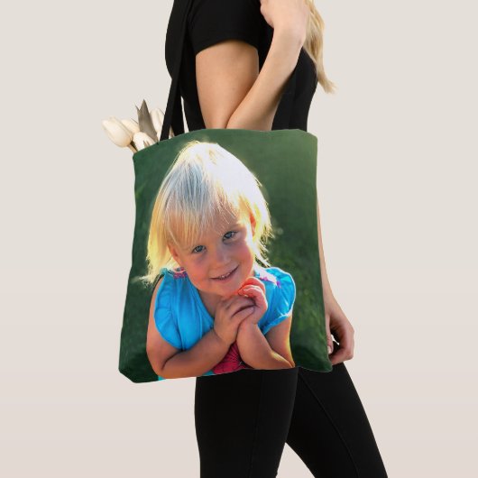 Ihre 2 Foto Personalisierten Tragetaschen, Full Pr Tasche (Von Nahem)
