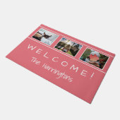 IHRE 3 FOTOS & TEXT Türmatten Fußmatte (Schrägansicht)