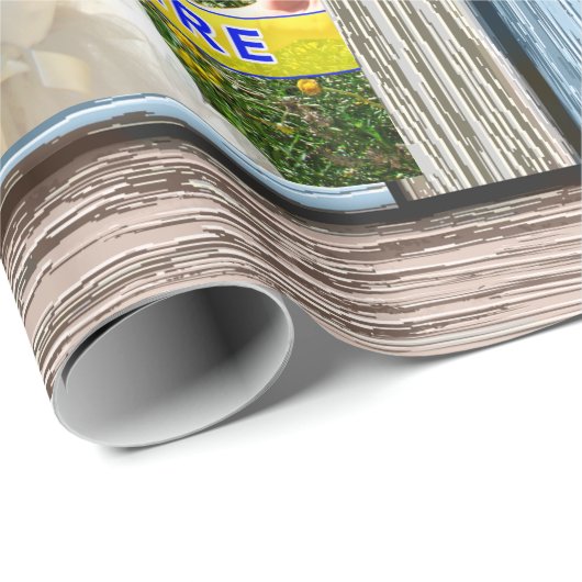Ihre 4 Bilder, Foto-Geschenk-Verpackungs-Papier Geschenkpapier (Rolleneckpunkt)