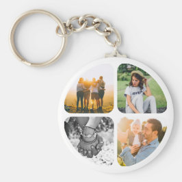 Ihre 4 Fotos Schlüsselanhänger