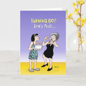 Ihre 60. Geburtstagkarte Karte (Gelbe Blume)