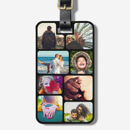 Ihre 8-Foto-Gepäckmarke Gepäckanhänger