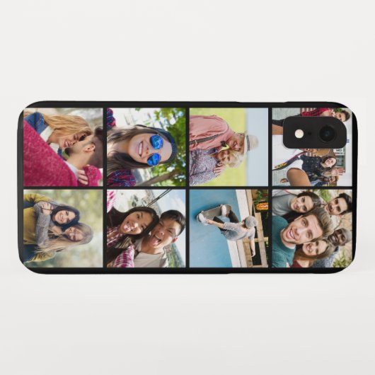 IHRE 8 Fotos individuelle Telefongehäuse Case-Mate iPhone Hülle (Rückseite (Horizontal))