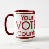 Ihre Abstimmung zählt Tasse (Links)