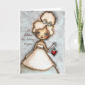 Ihre - Anpassbare Valentine Feiertagskarte (Vorderseite)