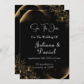 Ihre Anwesenheit anfordern: Einladung zur Hochzeit (Vorne/Hinten)