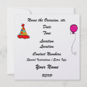 Ihre Anwesenheit ist gefragt! - SRF Einladung (Rückseite)