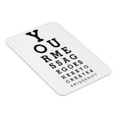 Ihre Anzeige-Optimiker-Spaß Magnet (Rechte Seite)