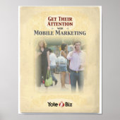 Ihre Aufmerksamkeit Poster (Vorne)