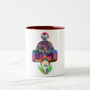 Ihre Augen sahen GOT-Neuheit weiß Zweifarbige Tasse
