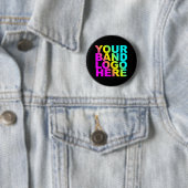 IHRE BAND-LOGO-BUTTONE BUTTON (Beispiel)