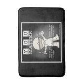 IHRE BEDEUTUNG BADEMATTE (Vorderseite Vertikal)