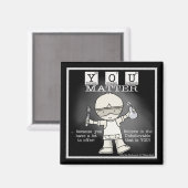 IHRE BEDEUTUNG MAGNET (Vorderseite/Rückseite)