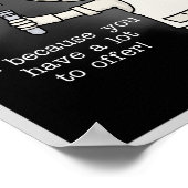 IHRE BEDEUTUNG POSTER (Ecke)