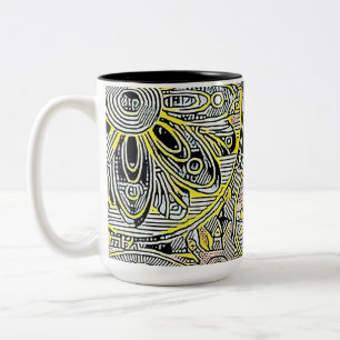 Ihre benutzerdefinierte 15 oz Zwei-Tonen-Tasse Zweifarbige Tasse