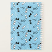 Ihre benutzerdefinierte Farbe, Dog-Print-Design Planer (Rückseite)