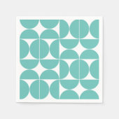 Ihre benutzerdefinierte Farbe, Mod-Halbkreise Serviette (Vorderseite)