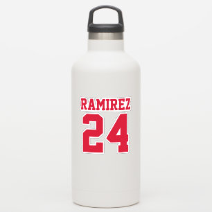 Ihre benutzerdefinierte Jersey-Nummer und Ihr Name Aufkleber