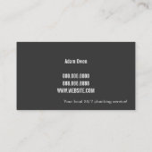 Ihre benutzerdefinierte Karte (Rückseite)