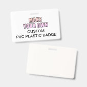 Ihre benutzerdefinierte Personalisiert Office-Even Ausweis (Vorder- & Rückseite)