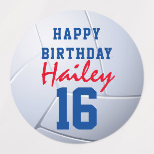 Ihre benutzerdefinierte Volleyball-/Water-Polo-Jer Etiketten