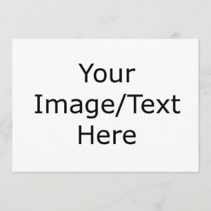 Ihre benutzerdefinierten Einladungen - Weiße Umsch