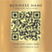 Ihre benutzerdefinierten QR-Code-Logo-Template-Imi Aufkleber (Vorderseite)