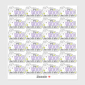 Ihre Bestellung ist hier Ghost Boo Pun Halloween G Aufkleber (Blatt)