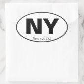 Ihre bevorzugte Position Ovaler Aufkleber (Tasche)