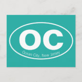 Ihre bevorzugte Position Postkarte (Vorderseite)