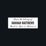 Ihre Bibliothek liest die Liebe, die sie zurückgib Permastempel<br><div class="desc">Buchzeichen selbst Briefmarke mit Aus der Bibliothek, wenn Ihr Name in einer Kombination aus einem hübschen Skript und fett modernen einfachen Buchstaben mit lesen es Liebe es gibt es unter, alles in anpassbaren Text, sodass Sie mit Ihrem Namen oder jedem anderen Text, den Sie gewollt. Ein einfaches Design, in dem...</div>