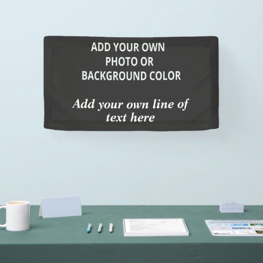 Ihre Bild- oder Hintergrundfarbe. Ihr Textausschni Banner (Messe)