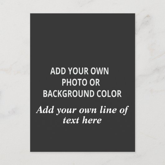 Ihre Bild- oder Hintergrundfarbe. Ihr Textausschni Postkarte (Vorderseite)