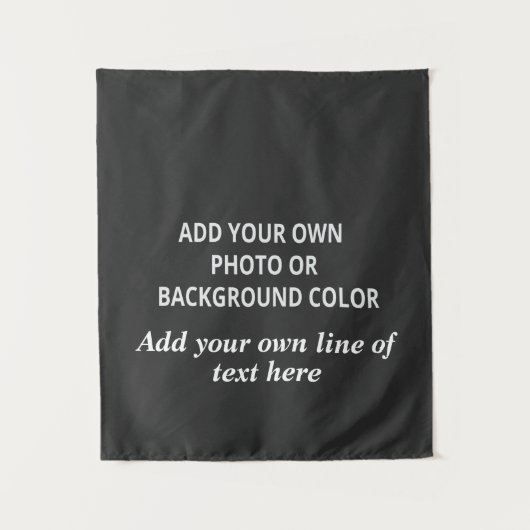 Ihre Bild- oder Hintergrundfarbe. Ihr Textausschni Wandteppich (Vorderseite)