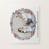 Ihre Blume für Foto und Text / Blumen-Rose Puzzle (Vertikal)