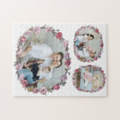 Ihre Blume für Foto und Text / Blumen-Rose Puzzle (Horizontal)