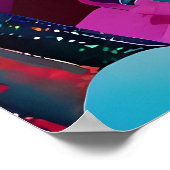 Ihre Bonsai Vaporwave von Kanagawa Art Poster (Ecke)