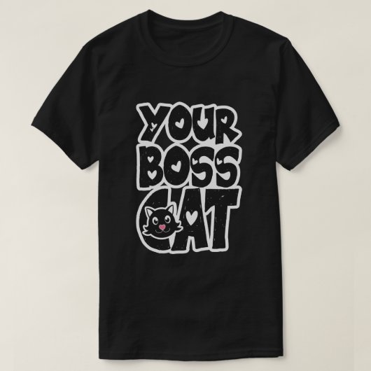 Ihre Boss Chat T-Shirt (Design vorne)