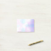 Ihre Botschaft Einfach moderne Irritation Post-it Klebezettel (Auf Schreibtisch)