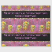 Ihre Botschaft schweben Engel zu Weihnachten Geschenkpapier (Flach)